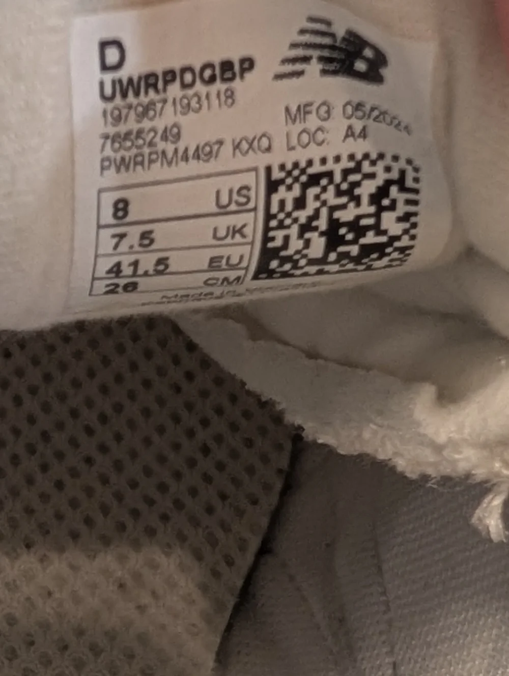 New Balance Women’s Light Gray & Pink Platform Sneakers - Picture 6 of 10